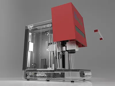 Marcadora láser de fibra (integrada)