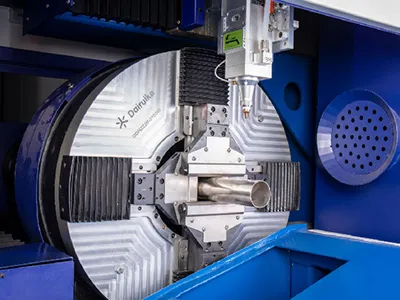 Cortadora láser de fibra para tubos